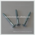 OEM Factory Bugle Phillips Head Drywall Self Tapping Wood Screws, vis à bois avec zingué